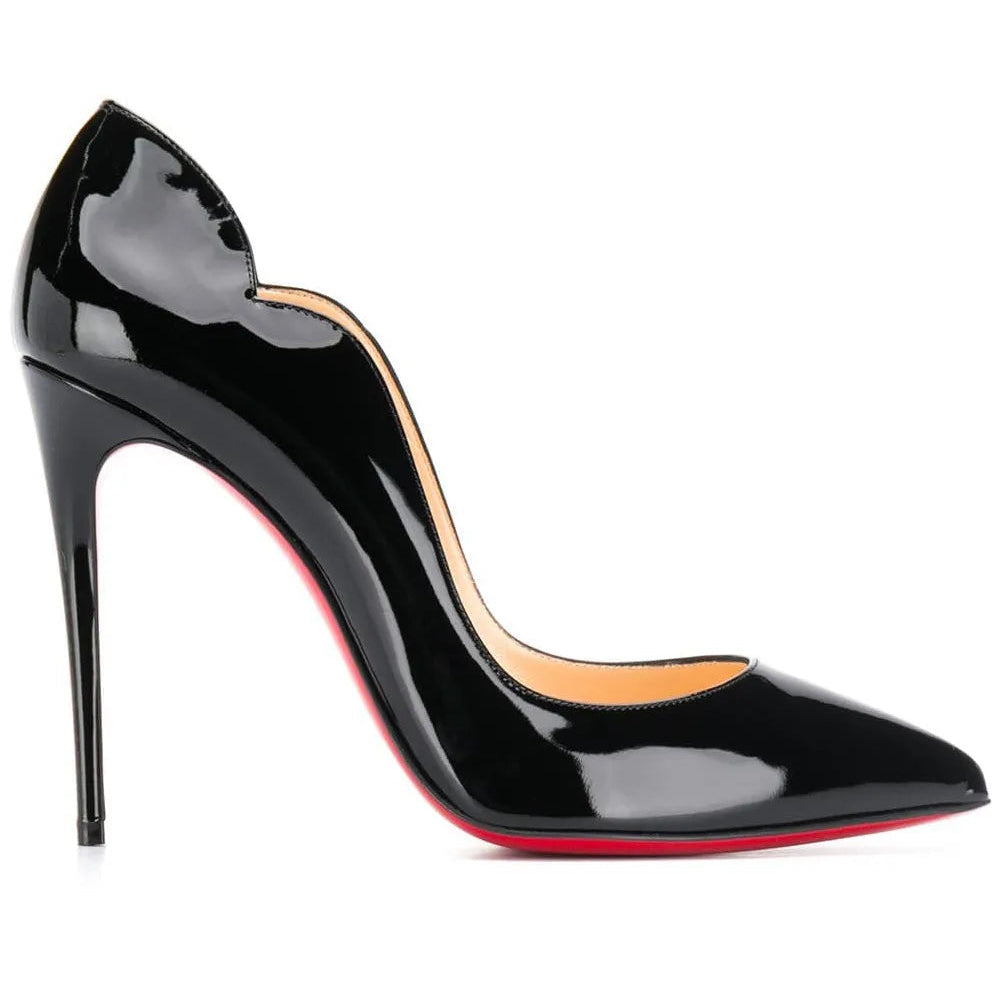 Christian Louboutin Hot Chick 100 Patent Leather Pumps