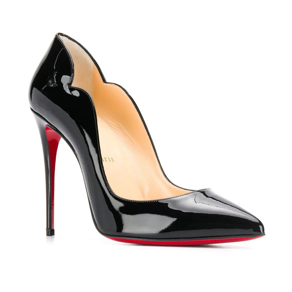 Christian Louboutin Hot Chick 100 Patent Leather Pumps
