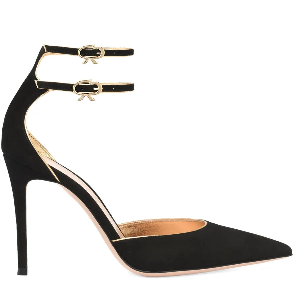 Roger Vivier Belle Vivier Patent Leather Slingback Pumps